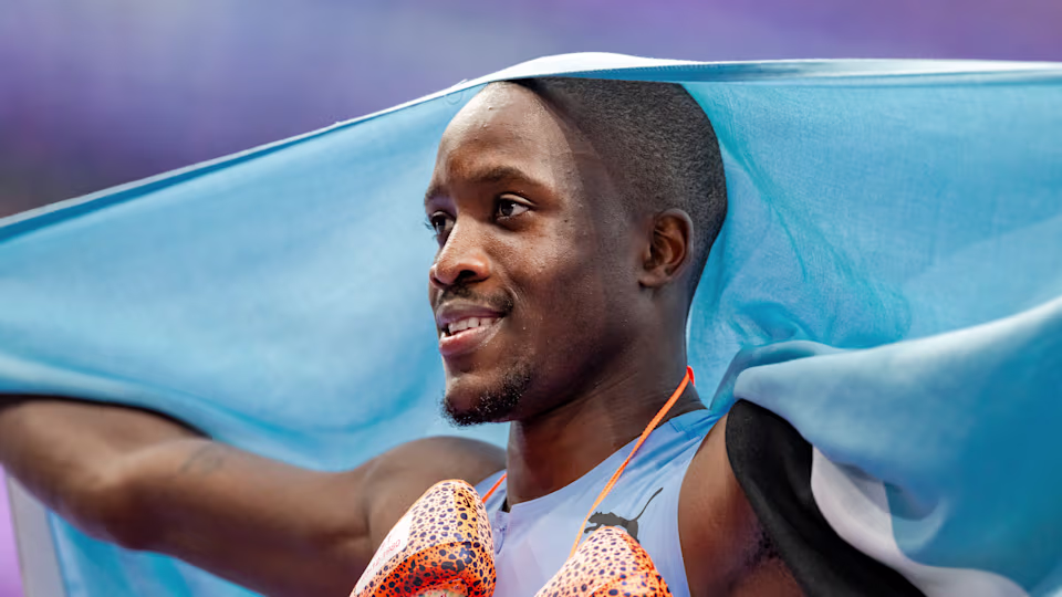 Paris 2024: Botswana’s Letsile Tebogo Wins Men’s 200m Gold